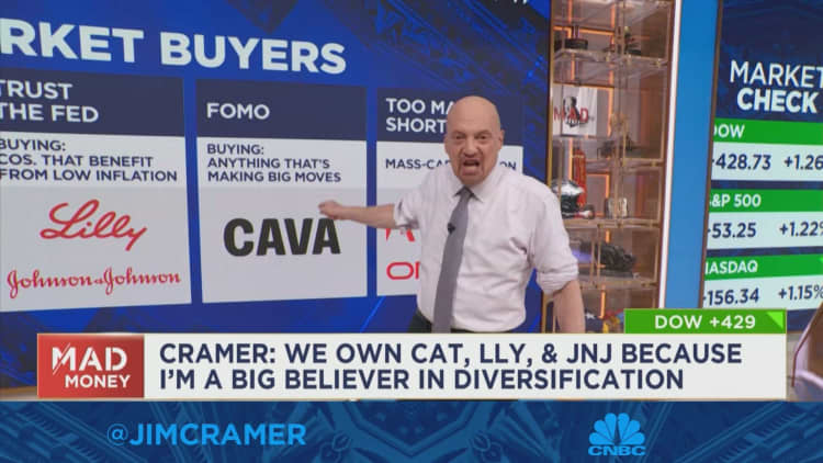 CAVA buyers are drawn in by FOMO, says Jim Cramer