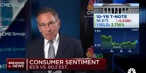 Consumer sentiment comes in higher than expected in June