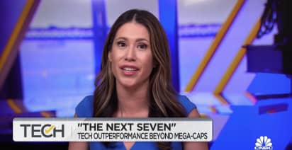Seven tech names outside of mega caps that are outperforming