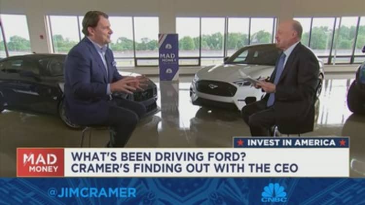 Ford CEO Jim Farley: EV adoption comes down to charging infrastructure