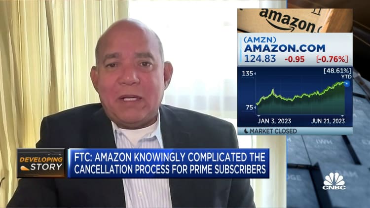 Amazon lawsuit is a test of what the FTC considers 'dark patterns': Fmr. FTC Commissioner Thompson