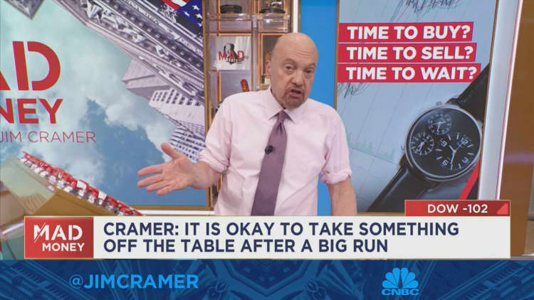 We're in a stock market 'no man's land,' says Jim Cramer