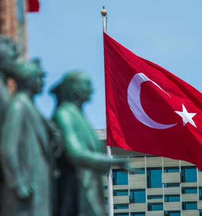 Turkey's central bank raises interest rate to 50%