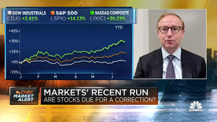 Market could see some correction in the near-term, says Horizon Investments' Zachary Hill