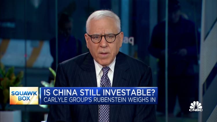 David Rubinstein on China: It's unrealistic to think the economic relationship will be 'decoupled'