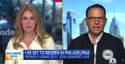 Pennsylvaina Gov. Josh Shapiro on I-95 reopening: Everybody came together