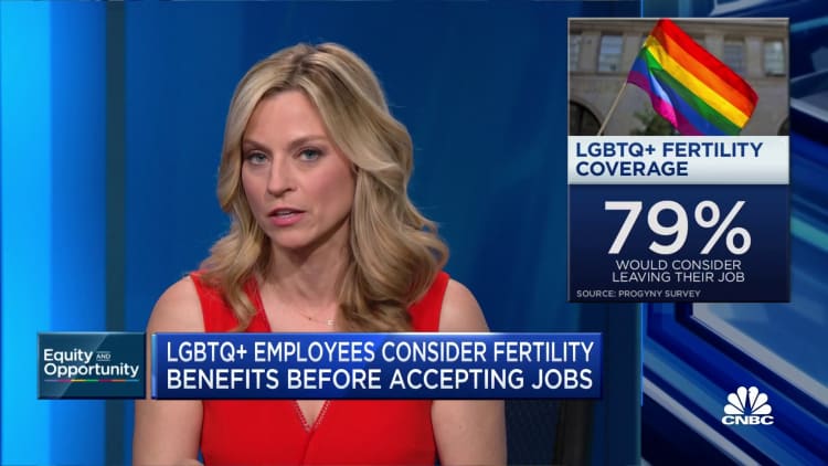 LGBTQ+ employees consider fertility benefits before accepting jobs