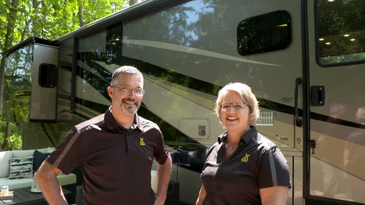 Couple leaves jobs and sells everything to buy $1.6 million campground