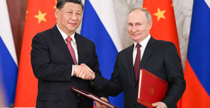 Putin accepts invitation to visit China in October after meeting Chinese foreign minister in Moscow