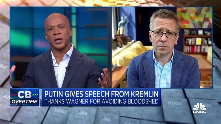 Turmoil in Russia means Ukraine will likely have a better counteroffensive: Eurasia's Ian Bremmer