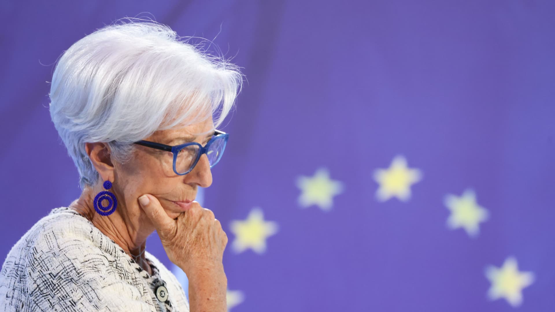 Lagarde says inflation still too high in euro area, cannot declare victory yet