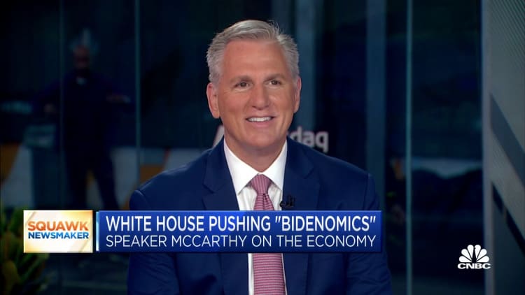 House Speaker Kevin McCarthy on U.S. economy: Biden has made us less competitive