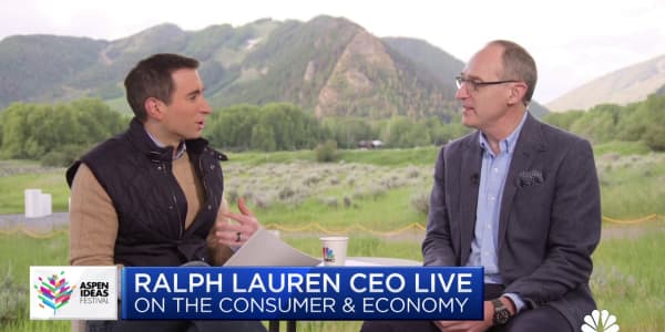 Ralph Lauren CEO on consumer spending: We're seeing them gravitating towards higher priced items