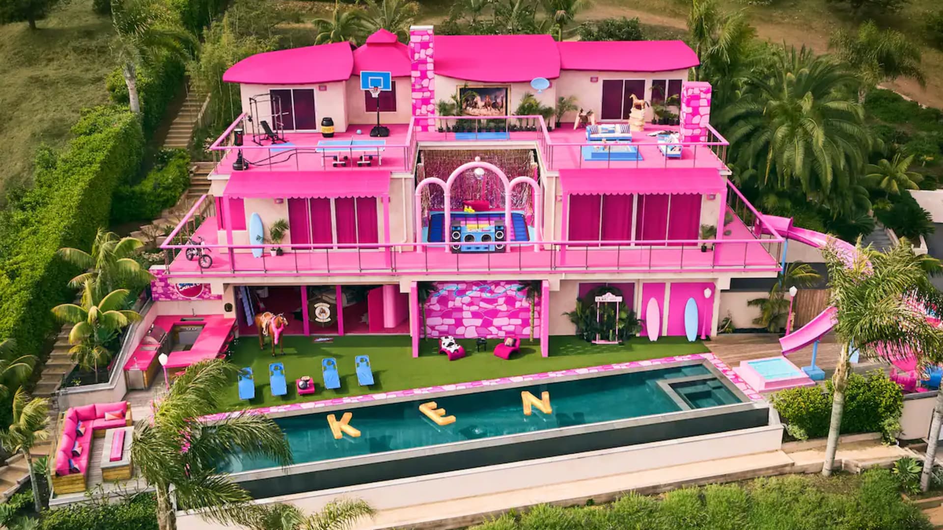 Airbnb is offering a free stay at Barbie's Malibu Dreamhouse—here's how to book