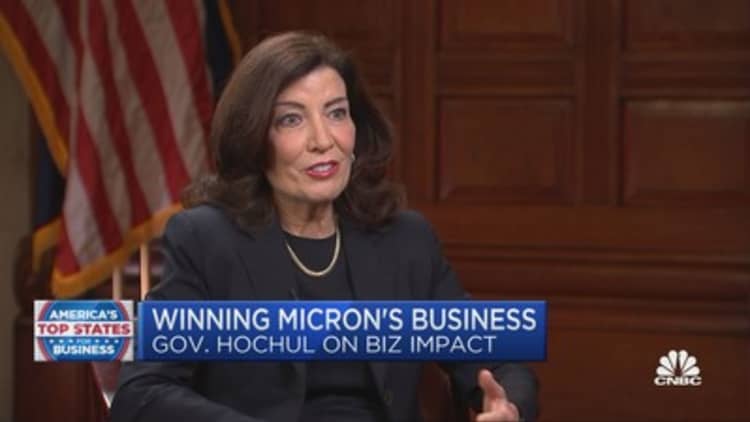 Governor Hochul on $100B Micron chip factory to be built outside of Syracuse