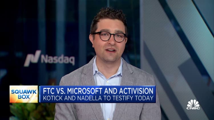 Activision Blizzard CEO Bobby Kotick and Microsoft CEO Satya Nadella to testify today