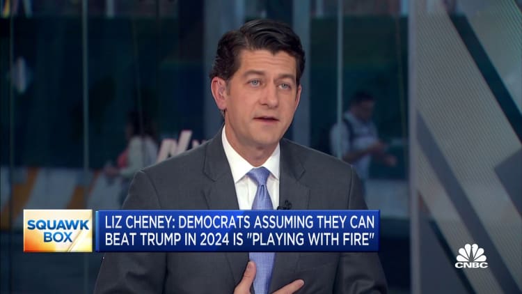 We beat Biden 'for sure' if we nominate a Republican not named Trump: former House Speaker Paul Ryan