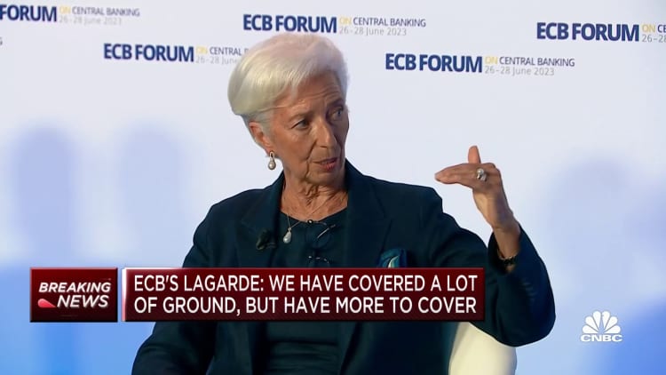 ECB President Christine Lagarde: Not seeing enough evidence underlying inflation is coming down