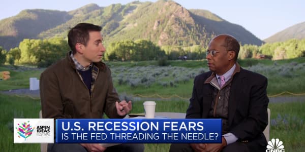 Recession in early 2024 is 'a reasonable possibility', says Roger Ferguson