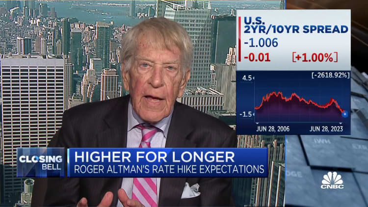 Evercore's Roger Altman: We will see a moderate recession