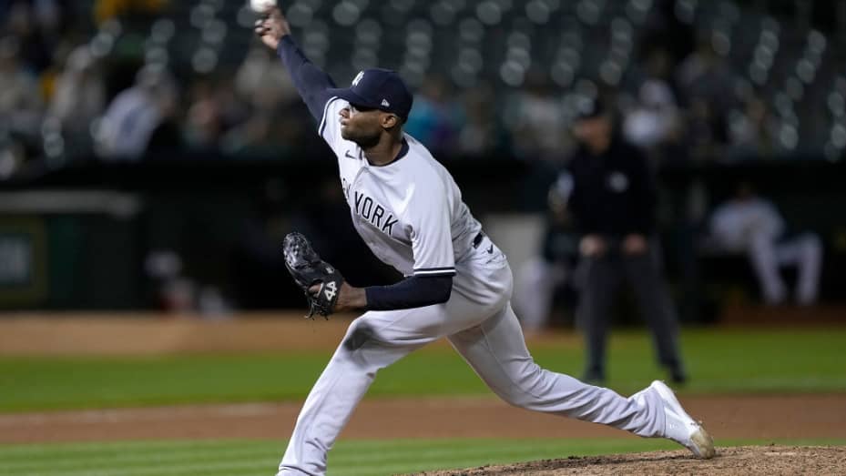 Yankees pitcher Domingo Germán throws perfect game against Oakland A's