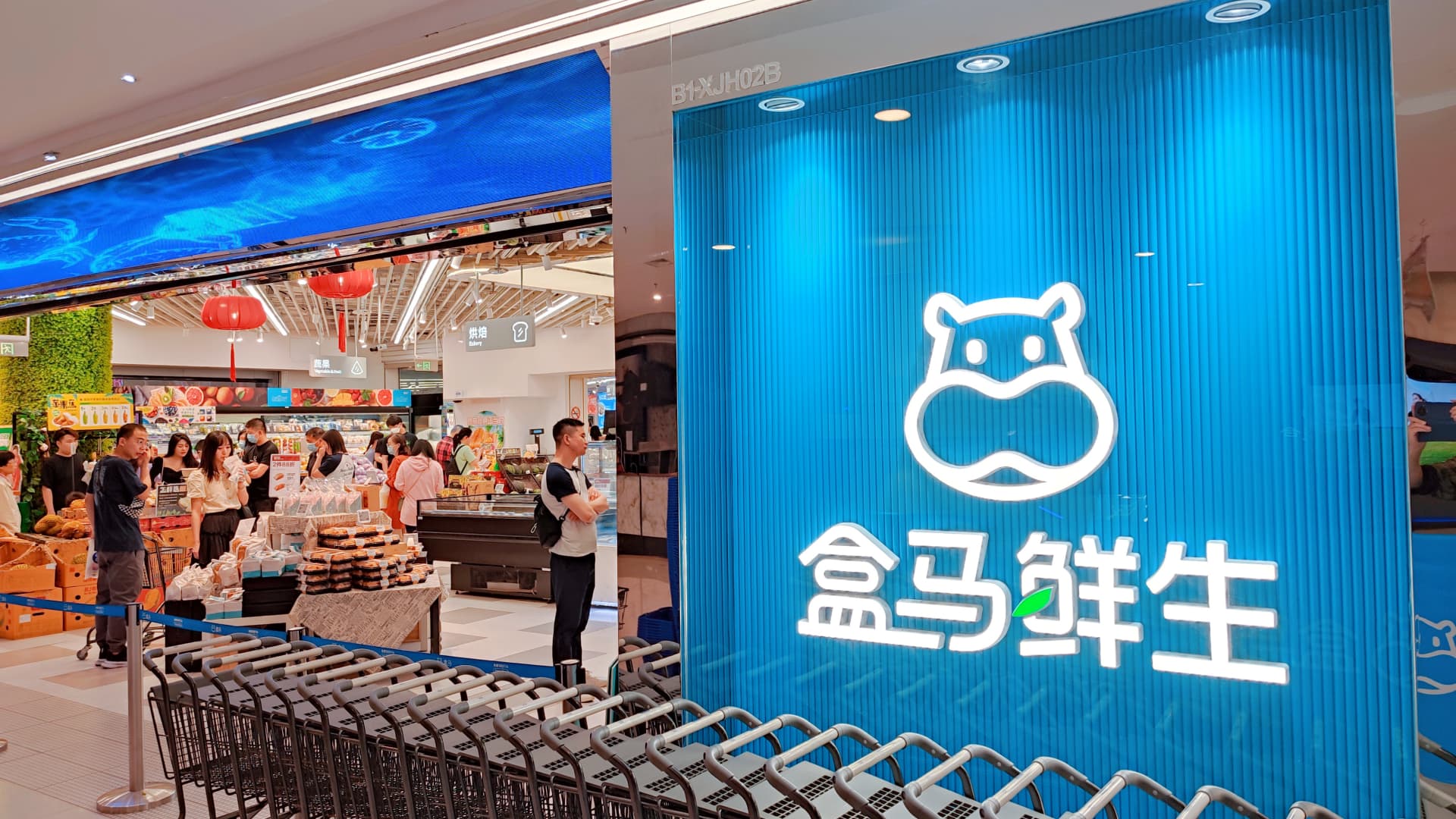 Chinese e-commerce giant Alibaba expands number of physical grocery stores ahead of the unit’s IPO