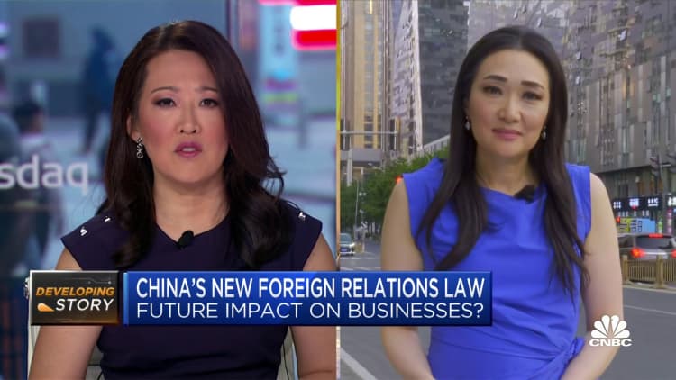 Foreign businesses unnerved by China's new foreign relations law