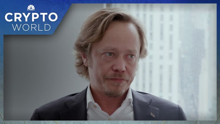 Watch CNBC Crypto World's exclusive interview with Bitcoin Foundation Chairman Brock Pierce