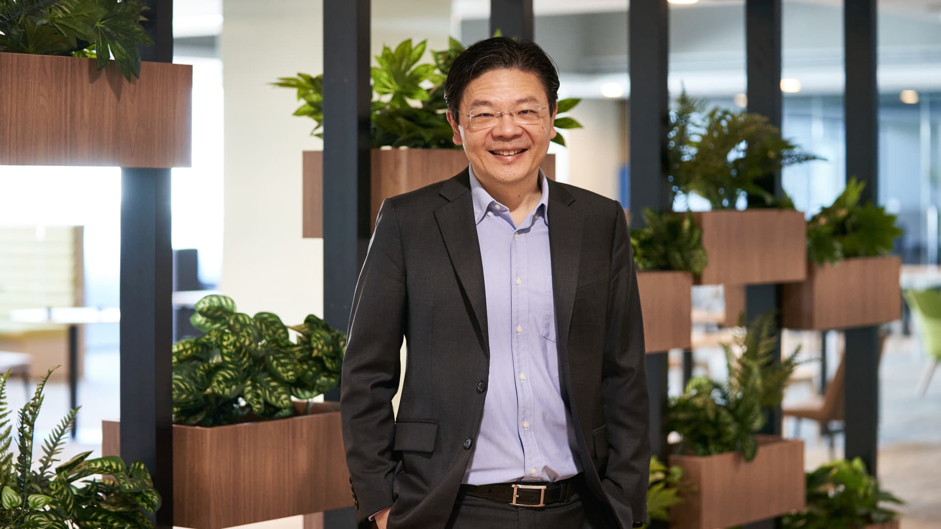 Singapore names Deputy Key Minister Lawrence Wong as chairman of the central bank