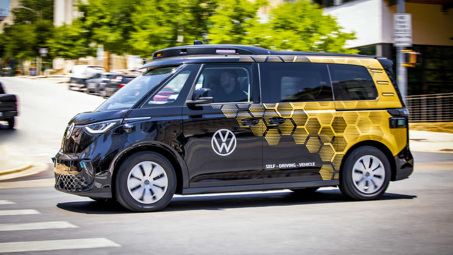 Volkswagen Group of America (VWGoA) starting its first autonomous vehicle test program in Austin beginning in July 2023.