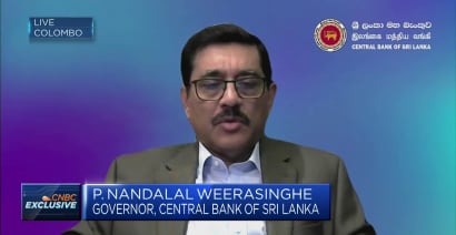 Sri Lanka's central bank governor expects economic recovery in second half