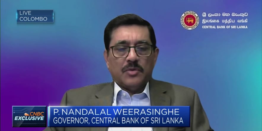 Sri Lanka's central bank governor expects economic recovery to begin in second half