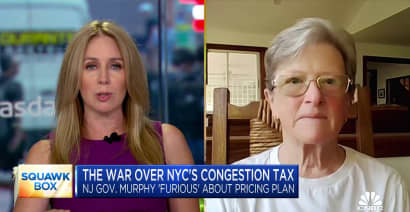 'New Jersey should get over it' over New York City's congestion tax, says Kathryn Wylde