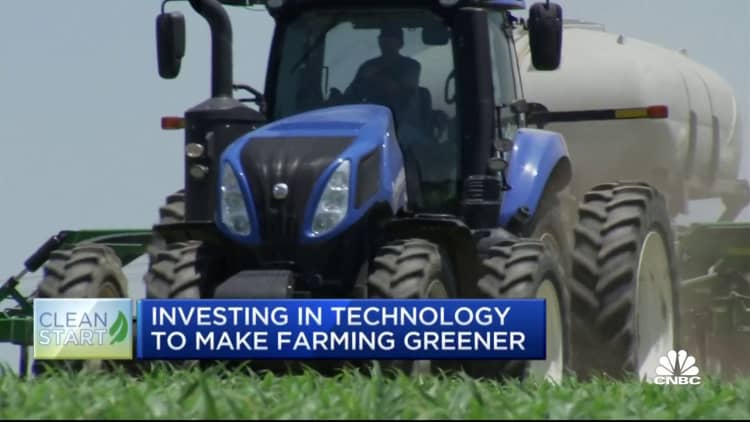 Investing in technology to make farming greener