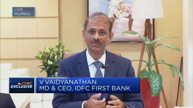 CEO of IDFC First Bank says optimism around India is justified, the country is on a 