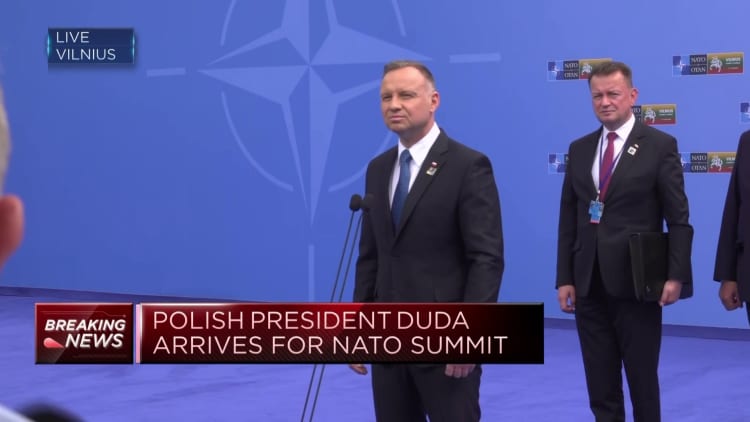 Polish President Andrzej Duda says 'we have to spend more' on defense