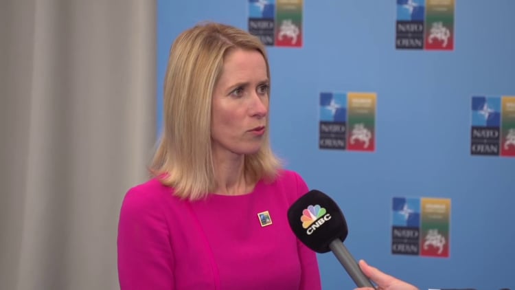 Estonia PM says she 'understands' Zelenskyy frustration on NATO