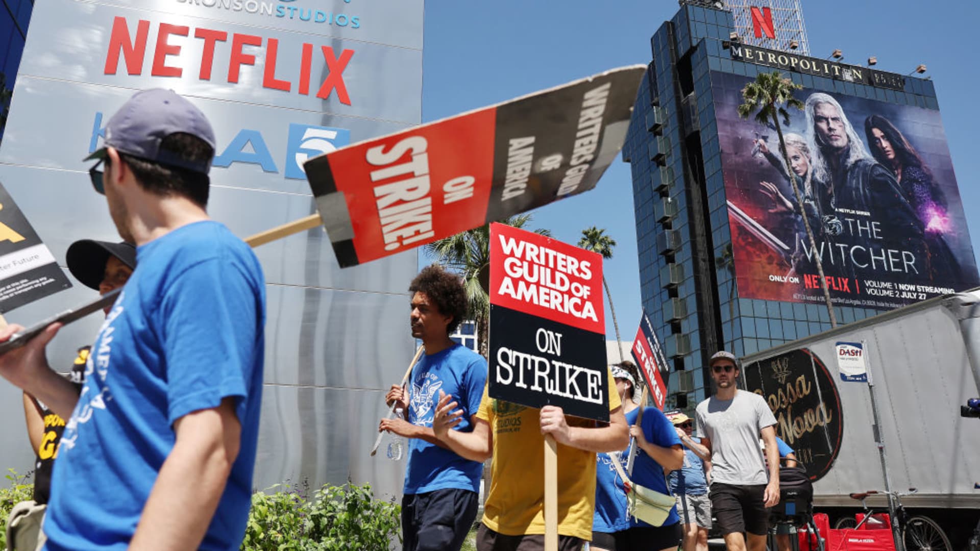 Picket signs have lined the gates of Hollywood's studios for nearly five months, as the industry's writers and actors rally for AI protectio