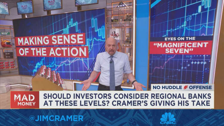 Price targets could be going higher, not lower for the 'Magnificent Seven', says Jim Cramer
