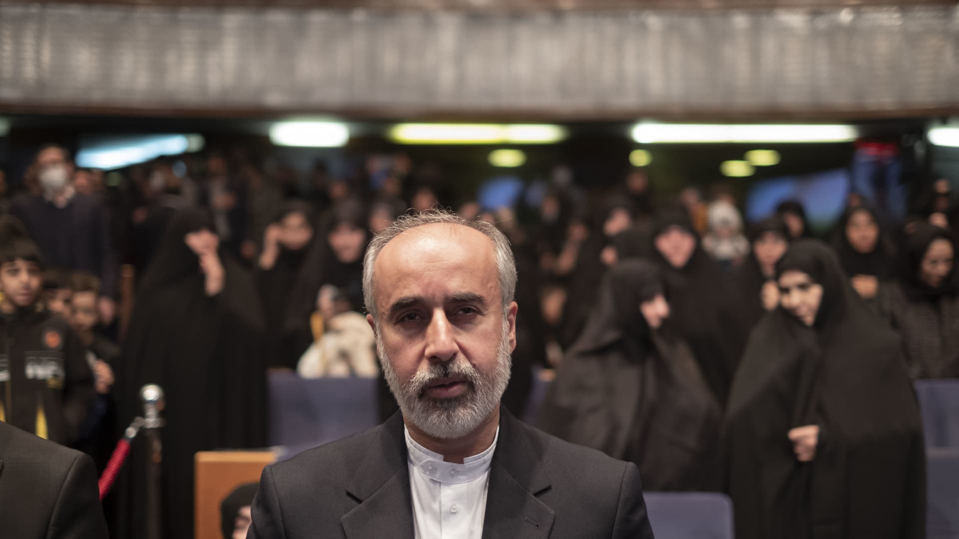 Iran's Foreign Ministry spokesperson Nasser Kanaani.