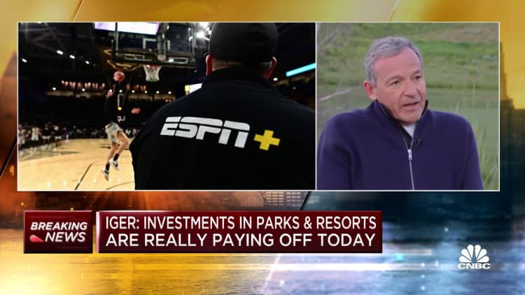 Disney-CEO Bob Iger over ESPN: Bullish over sport, maar open voor het vinden van een nieuwe strategische partner