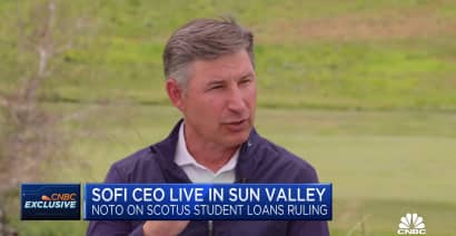 SoFi CEO Anthony Noto: The administration needs to provide relief for student borrowers that need it