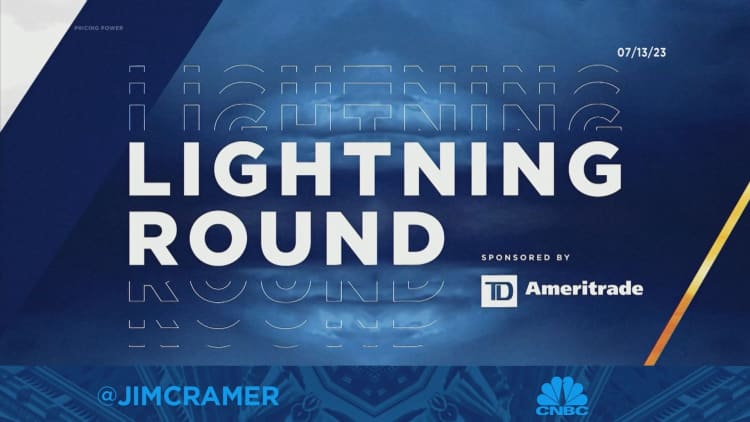 Lightning Round: I was positive on RH while the CEO was negative, says Jim Cramer