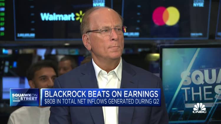 Watch CNBC's full interview with BlackRock CEO Larry Fink on earnings and economic outlook