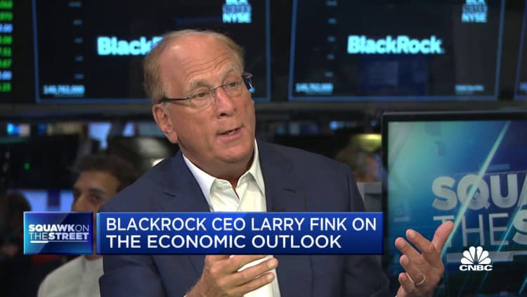 BlackRock CEO Larry Fink on economic outlook: I think our economy is going to accelerate