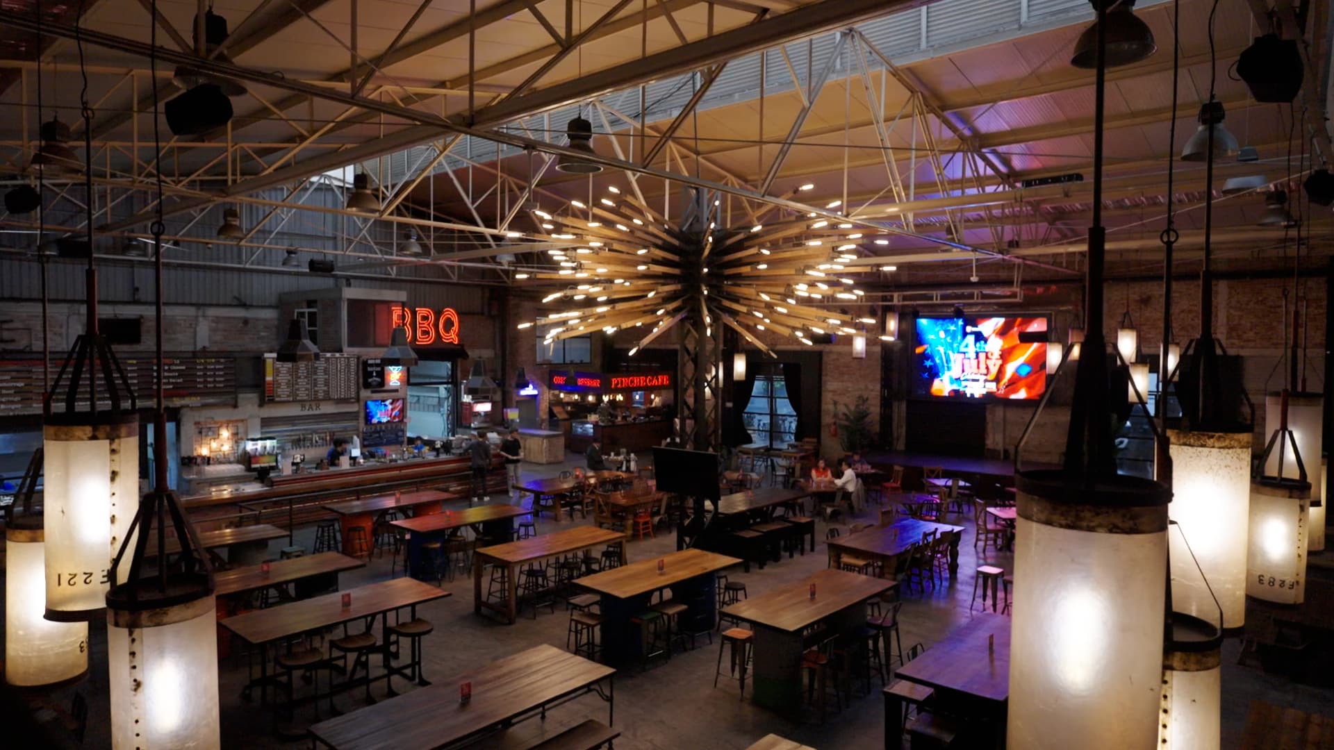 The Pinche Gringo BBQ warehouse is the biggest location and can hold up to 3,000 people.