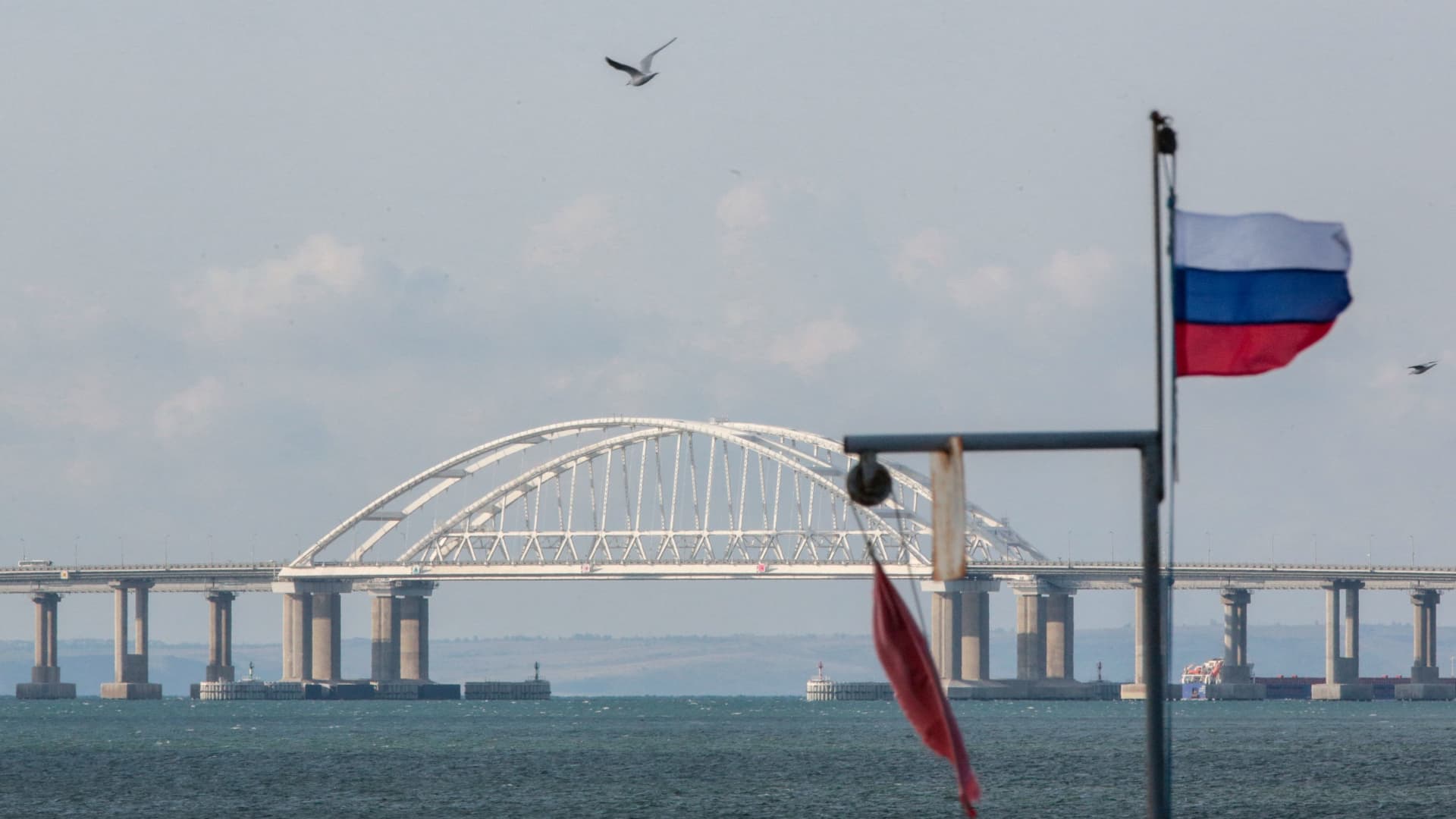 Crimea bridge hit by explosions; Russia-backed authorities slam Ukraine for ‘terrorist attack’