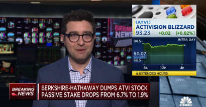 Berkshire-Hathaway dumps Activision stock