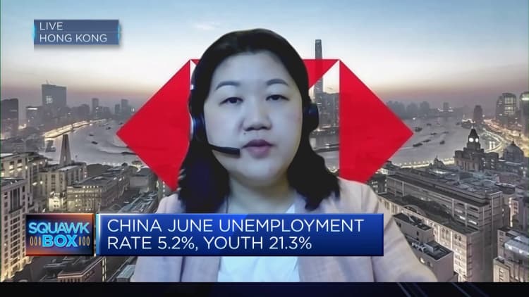 There are both cyclical and structural factors behind China’s high youth unemployment rate: HSBC