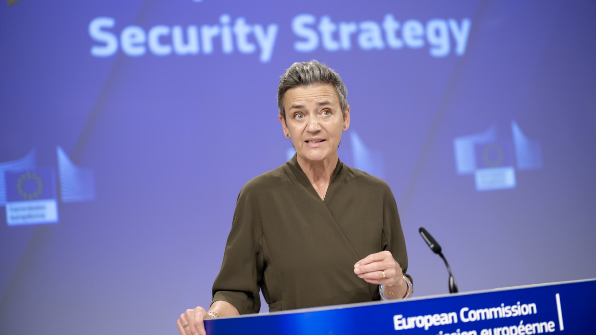 EU’s competition chief Margrethe Vestager under fire for hiring a U.S. economist